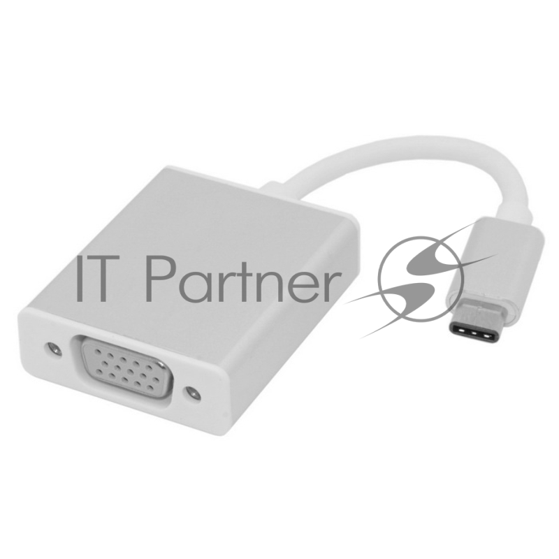 Переходник Greenconnect Конвертер-переходник USB TypeC > VGA 15F GCR серия Greenline (GCR-UTC2VGA)