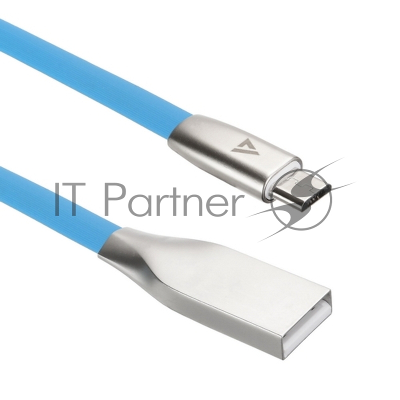 USB кабель ACD-Infinity MicroUSB ~ USB-A TPE, 1.2м, синий (ACD-U922-M1L)