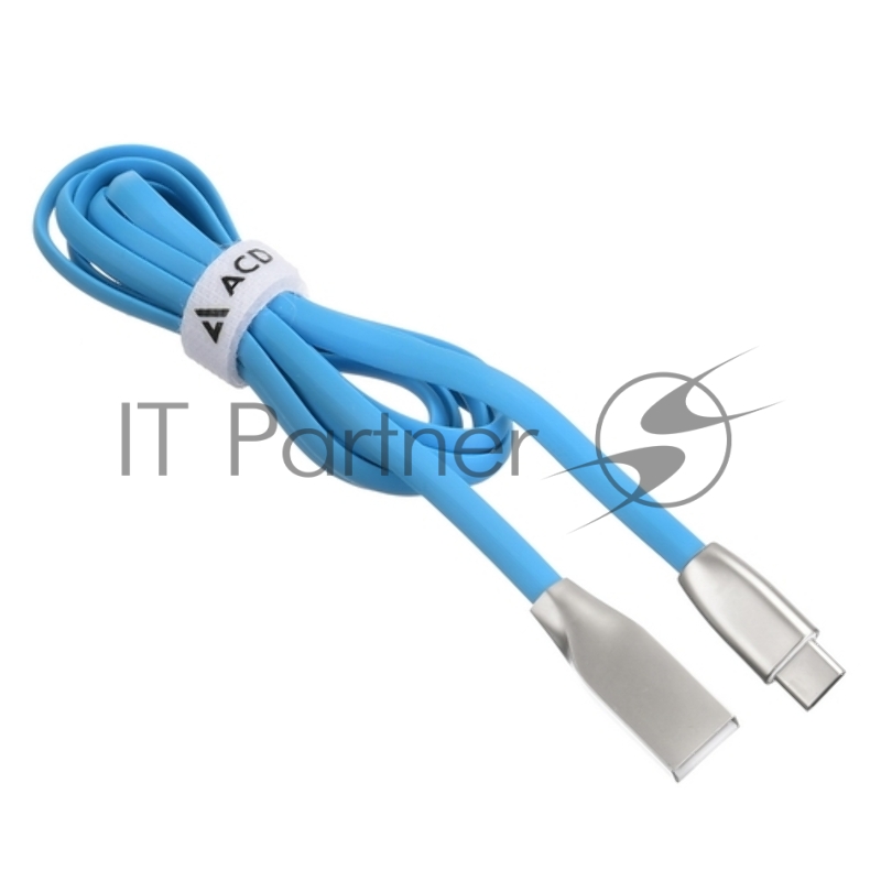 USB кабель ACD-Infinity Type-C ~ USB-A TPE, 1.2м, синий (ACD-U922-C2L)