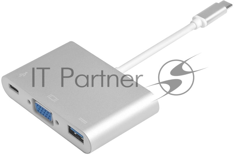 Greenconnect переходник USB Type C -> VGA + USB 3.0 + Type C Greenconnect переходник USB Type C -> VGA + USB 3.0 + Type C