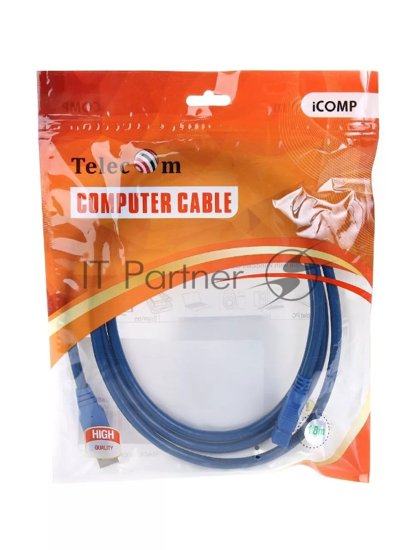 Кабель удлинительный USB3.0 Am-Af 1.8m, Telecom <TUS706-1.8M>