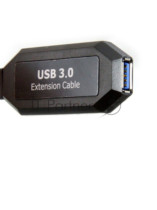 Кабель-адаптер USB3.0-repeater, удлинительный активный <Am-->Af> 10м VCOM <CU827>