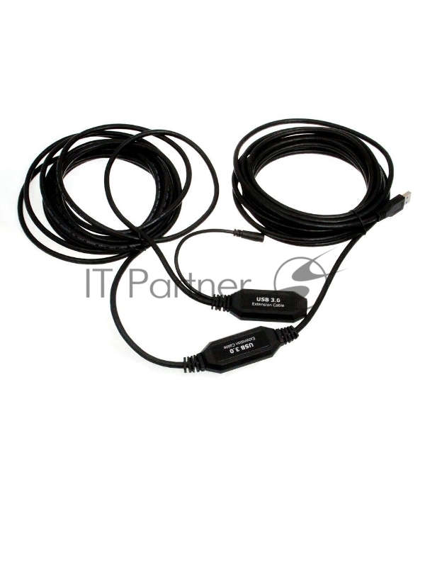 Кабель-адаптер USB3.0-repeater, удлинительный активный <Am-->Af> 10м VCOM <CU827>