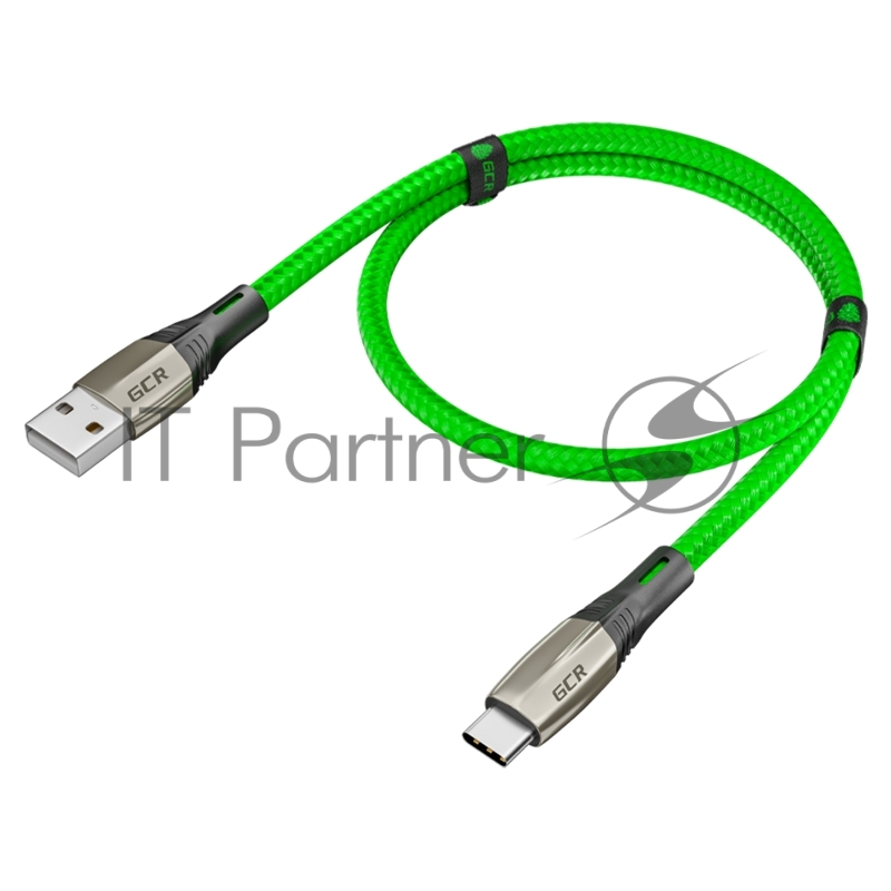 Кабель GCR 1.2m TypeC series MERCEDES, GREEN NYLON, супер быстрая зарядка, 28/22 AWG, GCR-51987 GCR Кабель 1.2m TypeC series MERCEDES, GREEN NYLON, супер быстрая зарядка, 28/22 AWG, GCR-51987