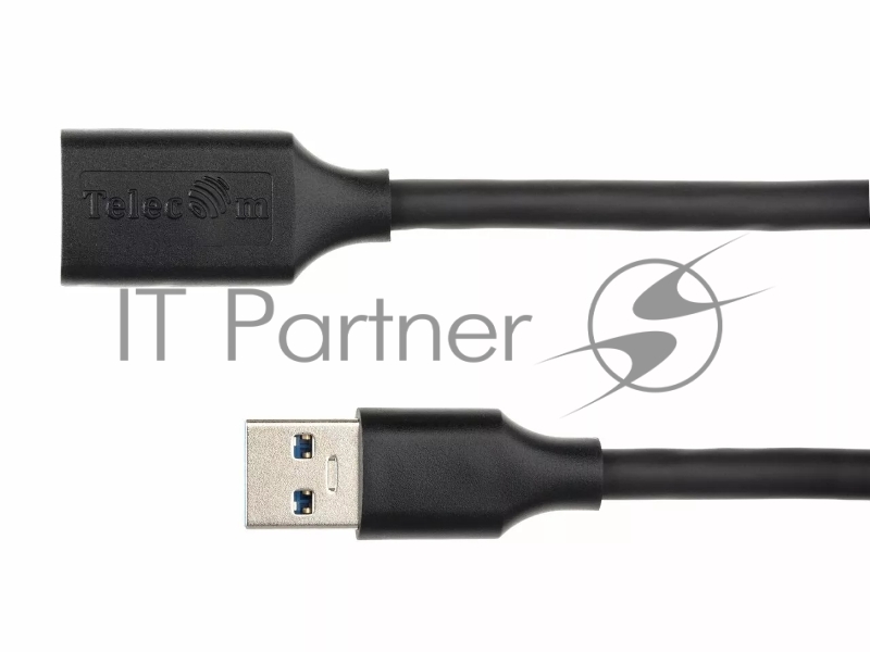 Кабель удлинительный USB3.0 Am-Af 5m Telecom черный (TUS708-5M)
