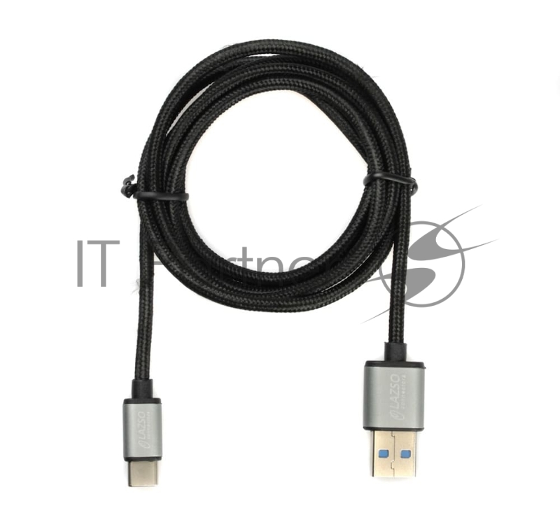 Кабель LAZSO для передачи данных и зарядки USB3.0 (USB type C), 2A