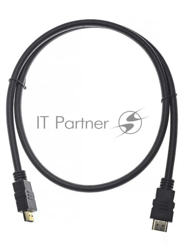 Кабель AOpen/Qust Кабель HDMI 19M/M 1.4V+3D/Ethernet (ACG511-1M) 1m, позолоченные контакты 6938510810205