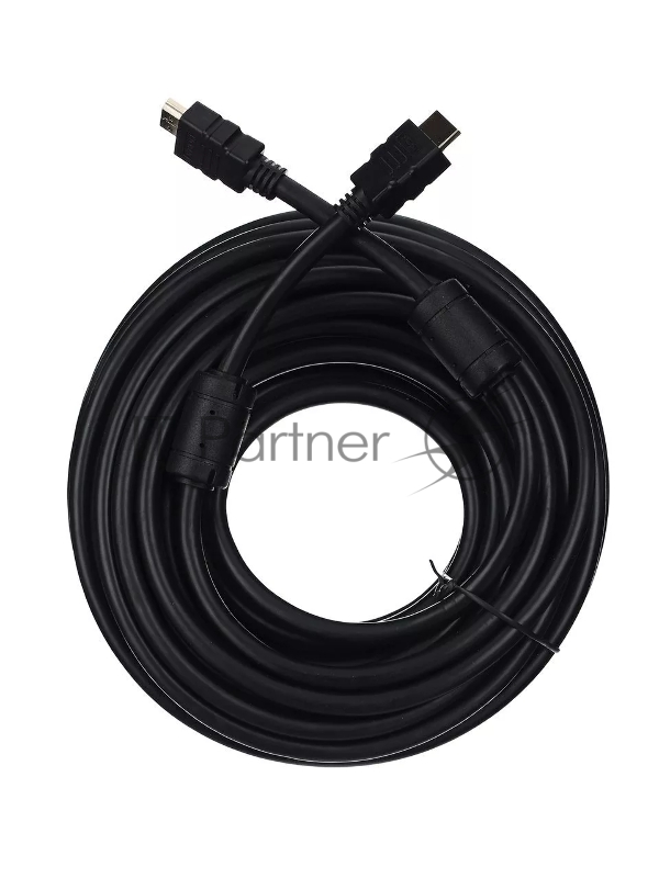 Кабель VCOM HDMI 19M/M ver:1.4+3D, 15m, позолоченные контакты, 2 фильтра <VHD6020D-15MB> Blister