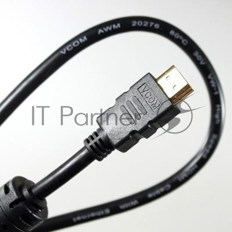 Кабель VCOM VHD6020D-10MB Кабель HDMI 19M/M ver:1.4+3D, 10m, позолоченные контакты, 2 фильтра Blister