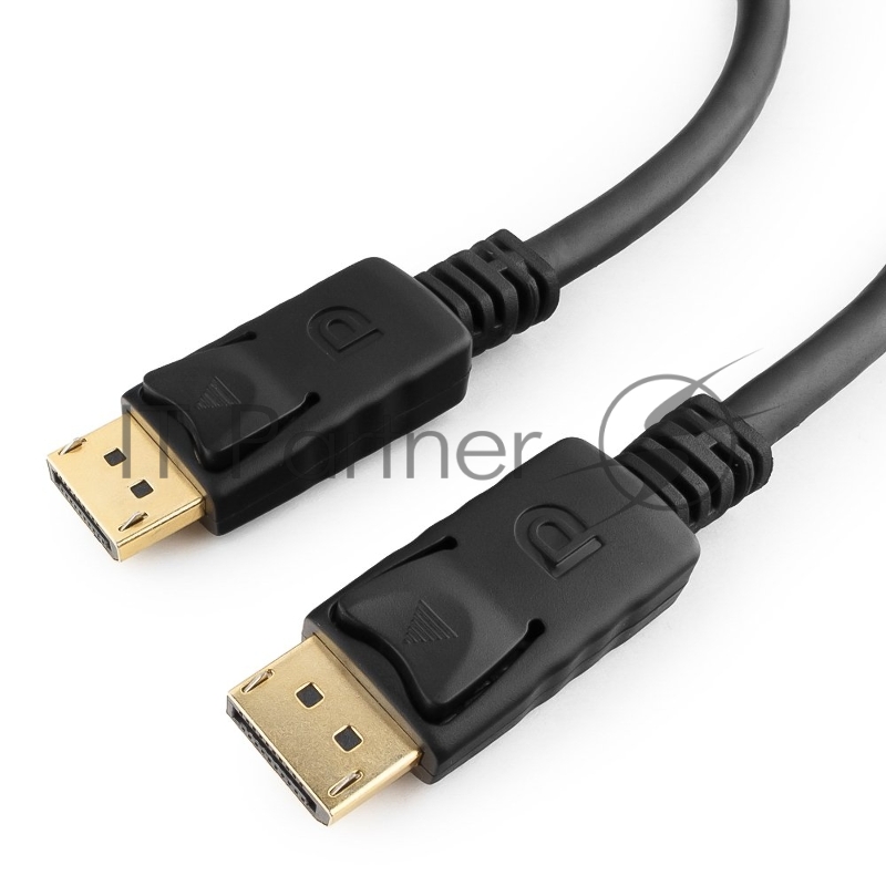 Кабель DisplayPort Gembird/Cablexpert , 1м, 20M/20M, черный, экран, пакет(CC-DP-1M)