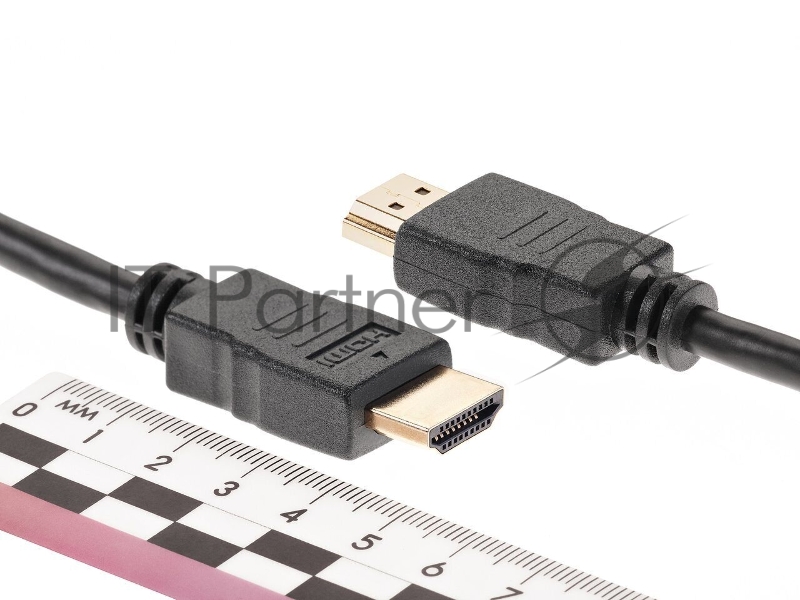 Кабель цифровой HDMI19M to HDMI19M, V1.4+3D, 1m, TV-COM