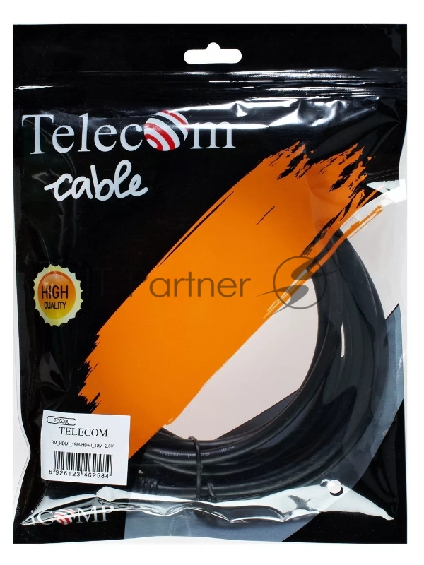 Кабель Telecom HDMI 19M/M ver 2.0 ,3m <TCG200-3M>