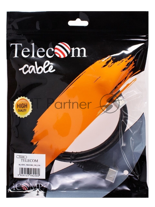 Кабель Telecom HDMI 19M/M ver 2.0 ,1m <TCG200-1M>