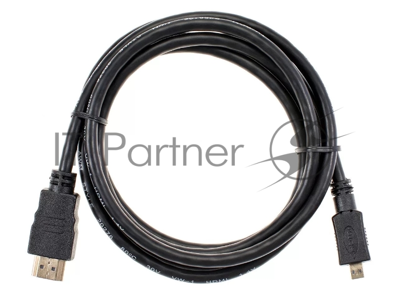Кабель TV-COM HDMI to MicroHDMI ver1.4V+3D,1,8m (CG583K-1.8M) 6926123462690