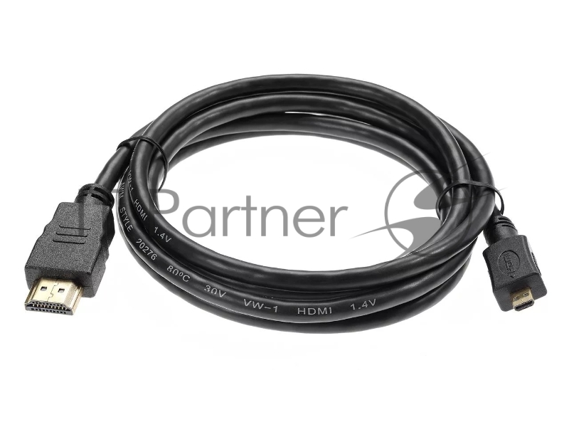 Кабель TV-COM HDMI to MicroHDMI ver1.4V+3D,1,8m (CG583K-1.8M) 6926123462690