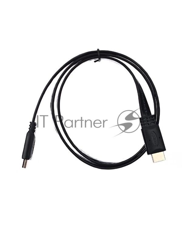 Кабель HDMI TV-COM 19M/M 1.4V плоский 1m <CG200F-1M>