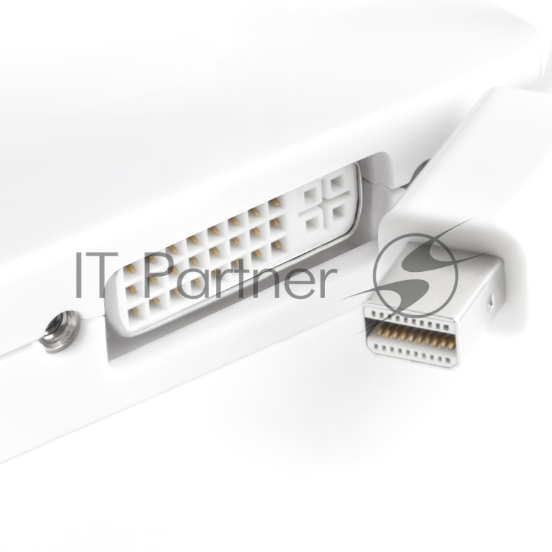 Адаптер-переходник Greenconnect Apple mini DisplayPort 20M > DisplayPort 20F/HDMI 19F/DVI 25+4F (GCR-MDP2DHD)