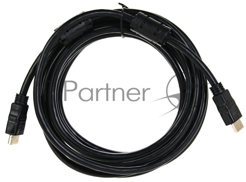 Кабель HDMI-19M --- HDMI-19M ver 2.0+3D/Ethernet,2 фильтра 5m Telecom <TCG200F-5M>