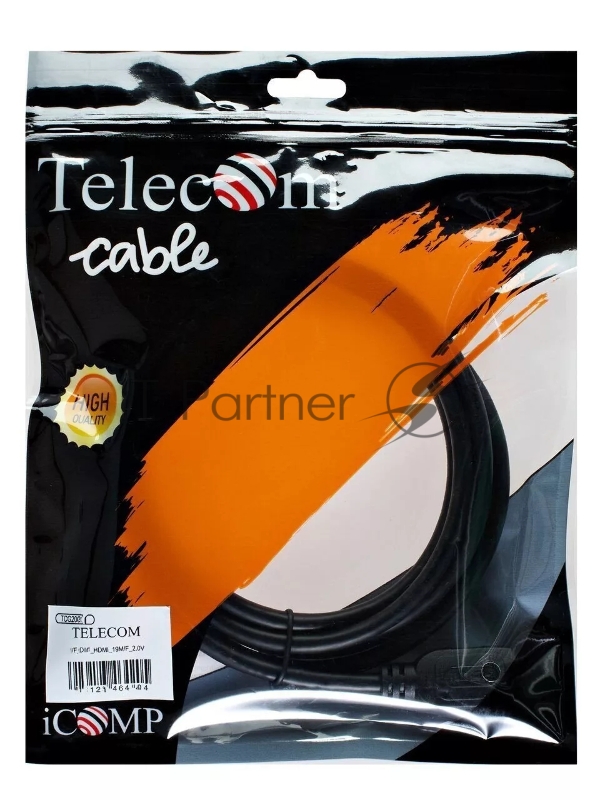 Кабель HDMI-19M --- HDMI-19M ver 2.0+3D/Ethernet,2 фильтра 7.5m Telecom <TCG200F-7.5M>