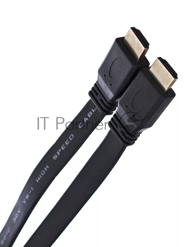 Кабель HDMI 19M/M 1.4V плоский 3m TV-COM <CG200F-3M>