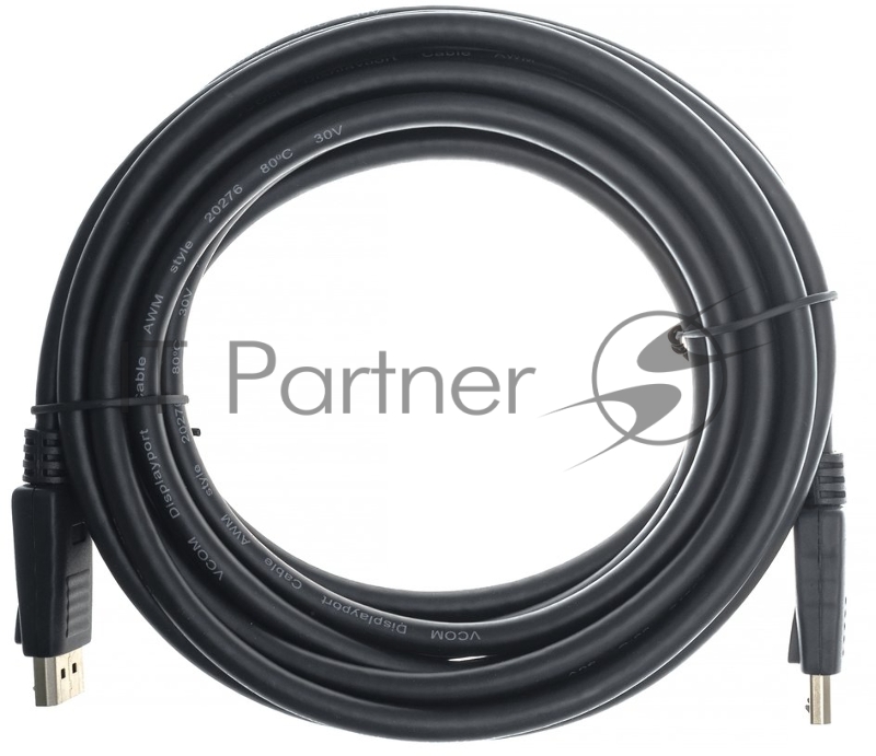 Кабель соединительный DISPLAY PORT -- DISPLAY PORT 5м VCOM <VHD6220-5M>