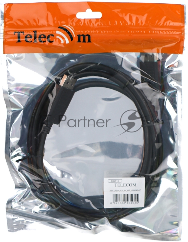 Кабель соединительный DP-DP 1.2V 4K@60Hz 2м Telecom <CG712-2M>