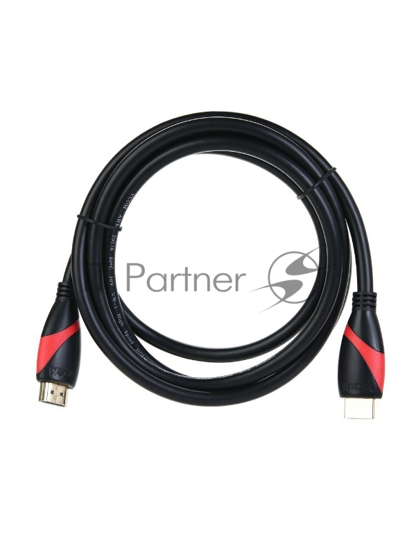 Кабель HDMI 19M/M ver. 2.0 black red, 1.8m VCOM <CG525-R-1.8> Кабель HDMI 19M/M ver. 2.0 black red, 1.8m VCOM <CG525-R-1.8>