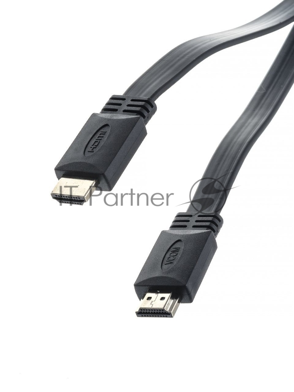 Кабель HDMI 19M/M,плоский, ver. 2.0, 4K@60 Hz 3m VCOM <CG522F-3M>