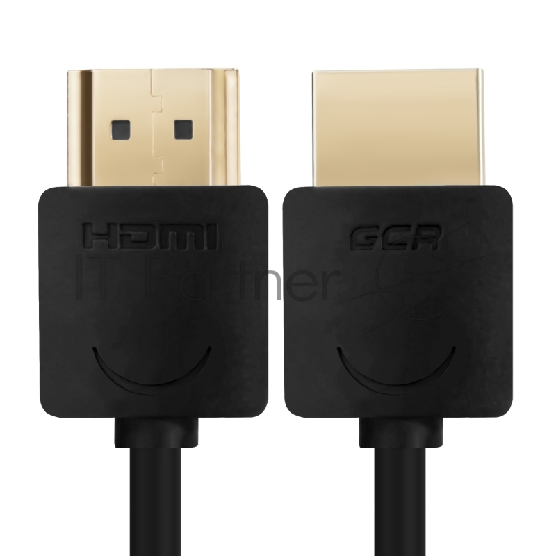 Greenconnect Кабель SLIM 1.0m HDMI 2.0, черный Slim, OD3.8mm, HDR 4:2:2, Ultra HD, 4K 60 fps 60Hz, 3D, AUDIO, 18.0 Гбит/с, 32/32 AWG, GCR-51594 Greenconnect Кабель SLIM 1.0m HDMI 2.0, черный Slim, OD3.8mm, HDR 4:2:2, Ultra HD, 4K 60 fps 60Hz, 3D, AUD