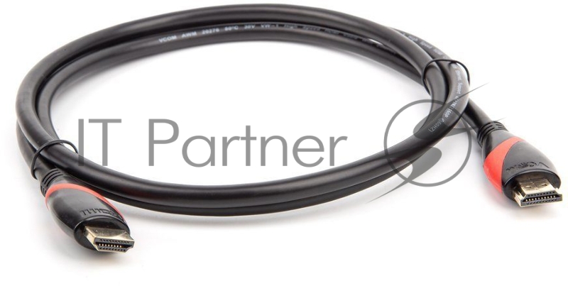 Кабель HDMI 19M/M ver. 2.0 black red, 1.5m VCOM <CG525-R-1.5>