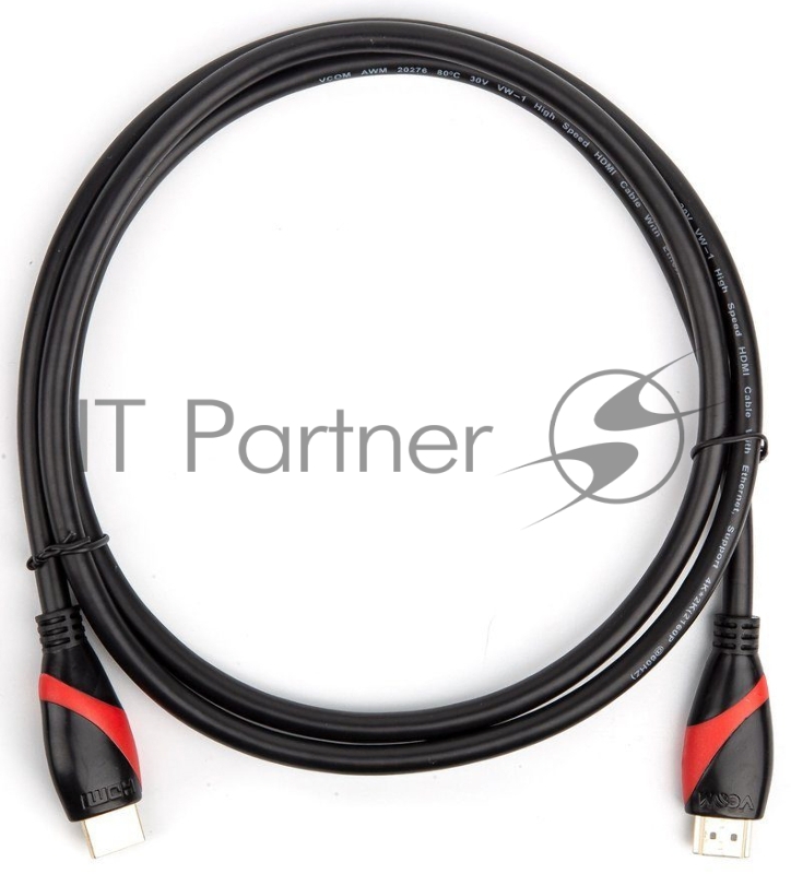 Кабель HDMI 19M/M ver. 2.0 black red, 1.5m VCOM <CG525-R-1.5>