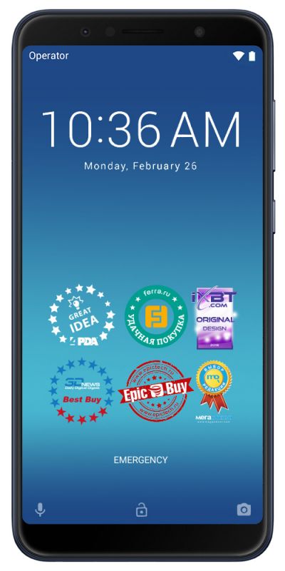 Смартфон Asus ZB602KL ZenFone Max Pro M1 128Gb 4Gb черный моноблок 3G 4G 2Sim 6 1080x2160 Android 8