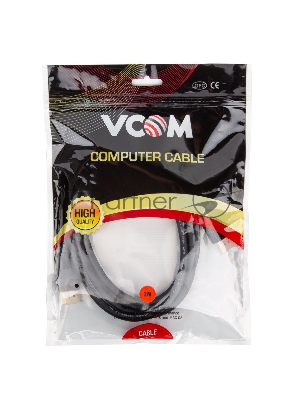 Кабель соединительный DISPLAY PORT v1.4, 8K@60Hz, 2m VCOM <CG632-2M>