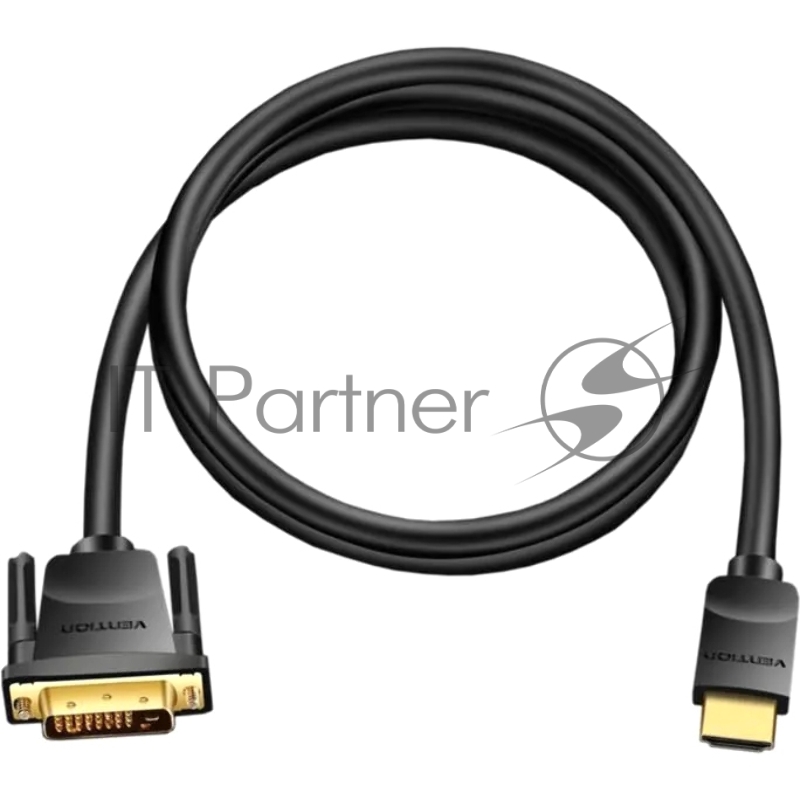 Кабель Vention HDMI 19M/DVI-D Dual link 25M - 2 м. ABFBH