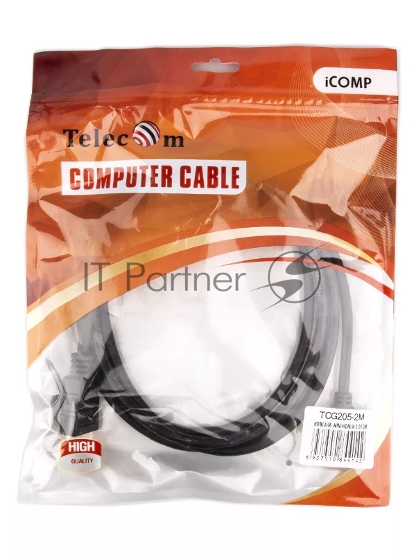 Кабель HDMI- MINI HDMI 2M V2 TCG205-2M TELECOM