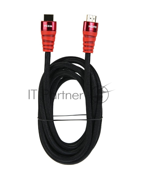 Кабель HDMI 19M/M ver. black and red 2.0, 3m VCOM <CG526S-R-3M> Blister Кабель HDMI 19M/M ver. black and red 2.0, 3m VCOM <CG526S-R-3M> Blister