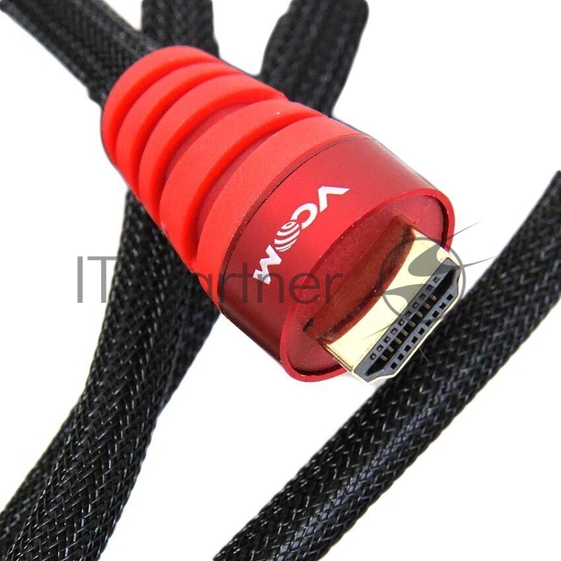 Кабель HDMI 19M/M ver. black and red 2.0, 3m VCOM <CG526S-R-3M> Blister Кабель HDMI 19M/M ver. black and red 2.0, 3m VCOM <CG526S-R-3M> Blister
