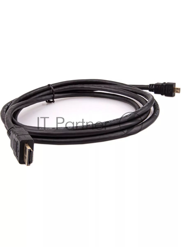 Кабель VCOM HDMI-19M --- MicroHDMI-19M ver 2.0+3D/Ethernet,2m Telecom <TCG206-2M> Кабель HDMI-19M --- MicroHDMI-19M ver 2.0+3D/Ethernet,2m Telecom <TCG206-2M>