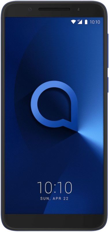 Смартфон Alcatel 5052D 3 16Gb 2Gb синий моноблок 3G 4G 2Sim 5.5 720x1440 Android TM 8.1 Oreo 13Mpix