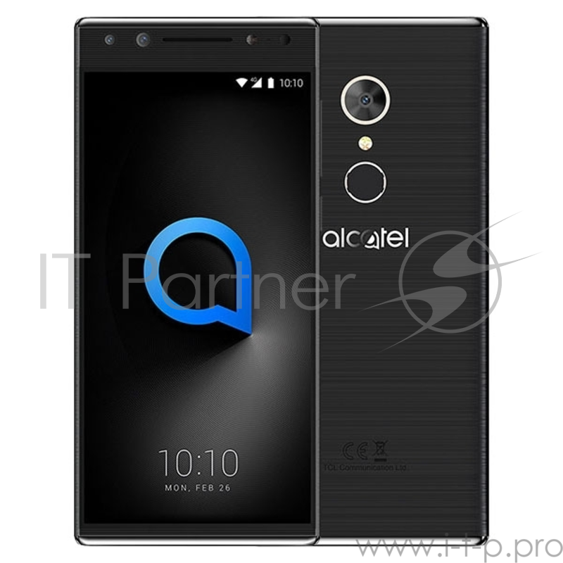 Смартфон Alcatel 5 5086D Metallic Black/ Черный Mediatek MT6750 3/32Gb/5.7 (1440x720) 12Mp/13Mp/And