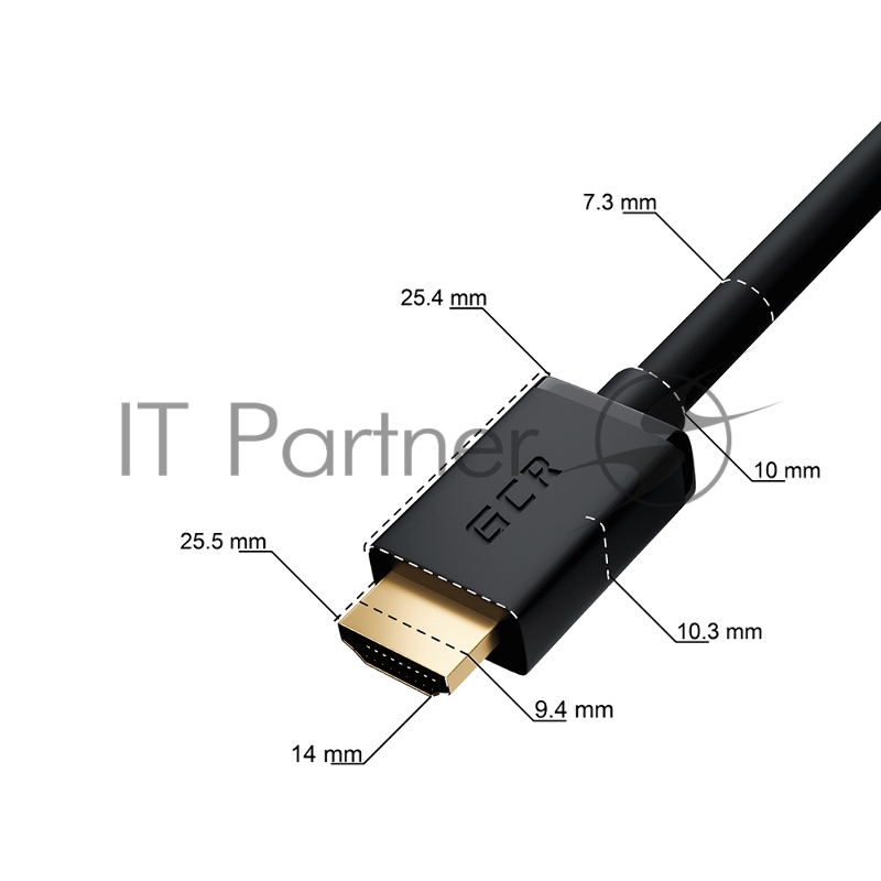 Кабель GCR 2.0m HDMI 2.0, M/M верхний угол, черный нейлон, HDR 4:2:2, Ultra HD, 4K 60 fps 60Hz/5K*30Hz, 3D, AUDIO, 18.0 Гбит/с, 28/28 AWG, GCR-53293 GCR Кабель 2.0m HDMI 2.0, M/M верхний угол, черный нейлон, HDR 4:2:2, Ultra HD, 4K 60 fps 60Hz/5K*30H