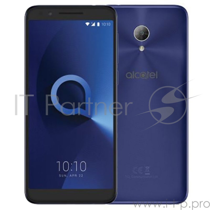 Смартфон Alcatel 3 5034D Metalic Blue/ Синий MT3739 2Gb/16Gb/5.5 (1440x720)/13+5Mp/4G/Android 8.0