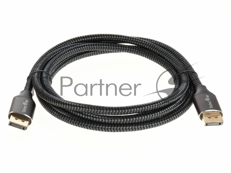 Кабель соединительный DP-DP 1.4V 8K@60Hz 2м, Telecom Pro <TCG750-2M>