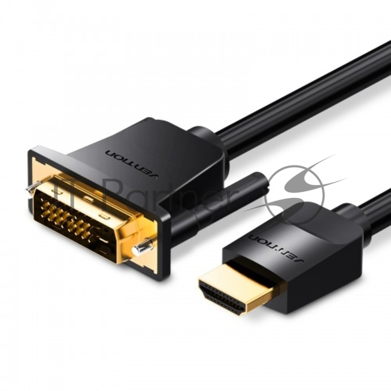 Кабель Vention HDMI 19M/DVI-D Dual link 25M - 3 м
