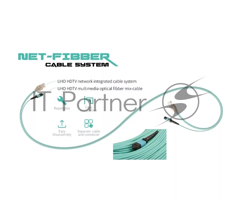 Сетевая Оптическая кабельная система HDMI2.0V VCOM 20M <D3745-20.0>