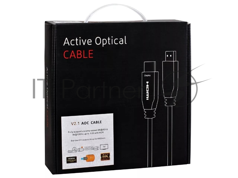 Активный оптический кабель HDMI 19M/M,ver. 2.1, 8K@60 Hz 20m Telecom <TCG2120-20M>