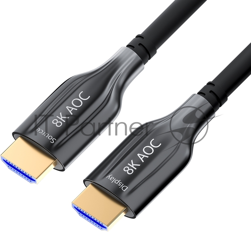 Кабель GCR 100.0m оптический HDMI 2.1 8K 60Hz, 4K 120Hz, 4:4:4, высокоскоростной 48.0 Гбит/с, 3D GCR Кабель 100.0m оптический HDMI 2.1 8K 60Hz, 4K 120Hz, 4:4:4, высокоскоростной 48.0 Гбит/с, 3D