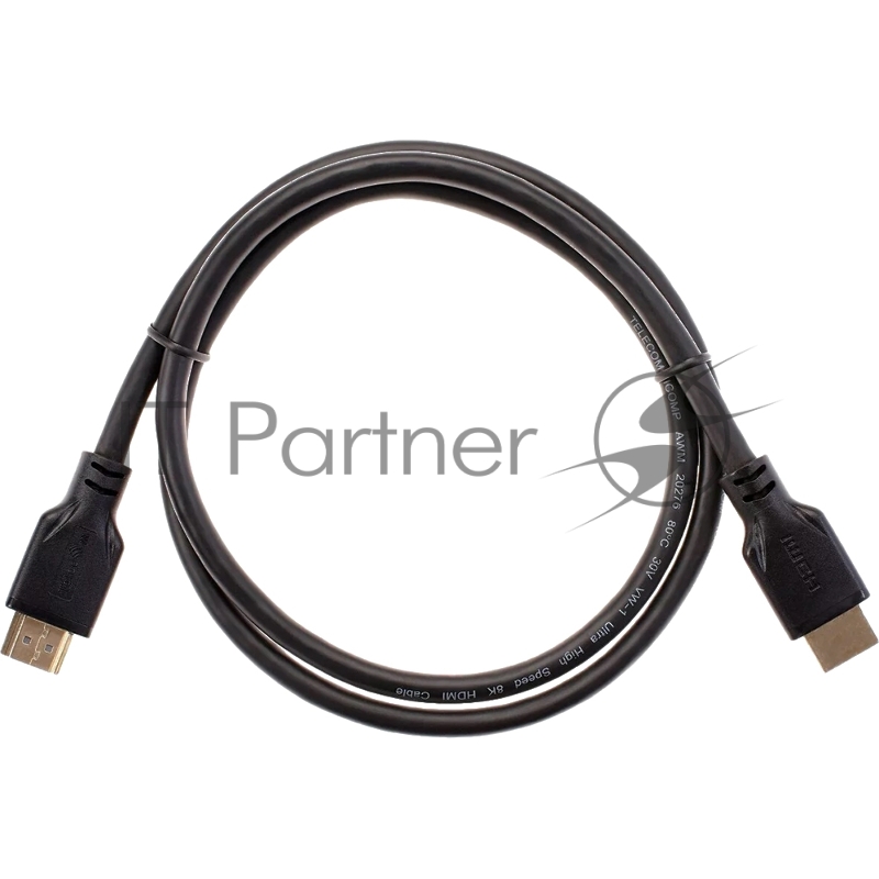 Кабель HDMI 19M/M,ver. 2.1, 8K@60 Hz 1m Telecom <TCG255-1M>