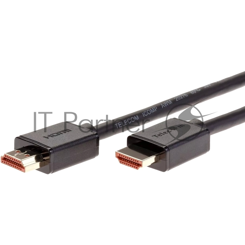 Кабель HDMI-19M --- HDMI-19M ver 2.0+3D/Ethernet ,1m Telecom/VCOM <TCG215-1M>