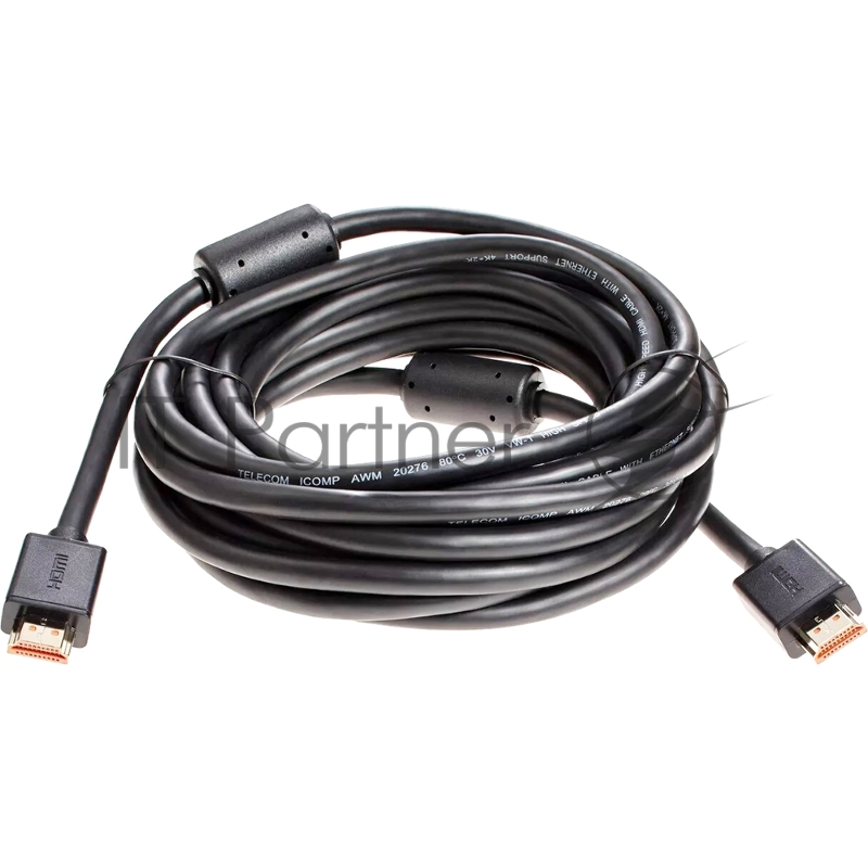 Кабель HDMI-19M --- HDMI-19M ver 2.0+3D/Ethernet ,5m, 2 фильтра Telecom/VCOM <TCG215F-5M>